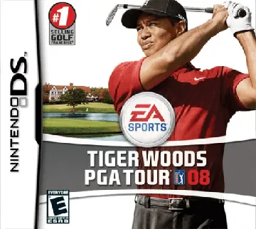 Tiger Woods PGA Tour 08 (USA) (En,Fr) box cover front